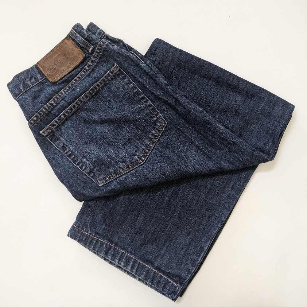 Eddie Bauer Premium Denim relaxed fit jeans pants, size 33 x 27